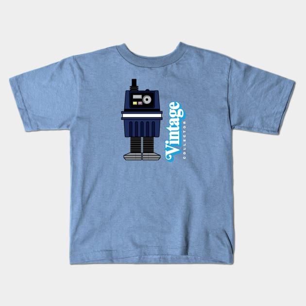 Vintage Collector- Power Droid 2.0 Kids T-Shirt by LeftCoast Graphics